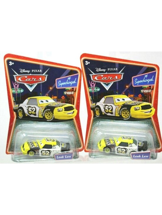 Disney Other - 2 Disney Leak Less #52 Cars Supercharged DieCast Toy Sealed New #D-24